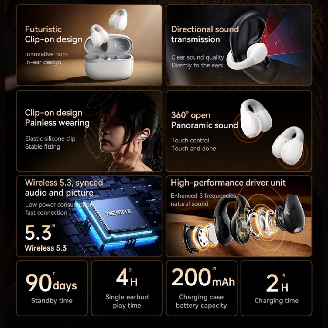 Bone Conduction Wireless Earbuds